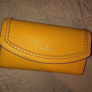 Kate Spade yellow wallet
